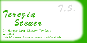 terezia steuer business card